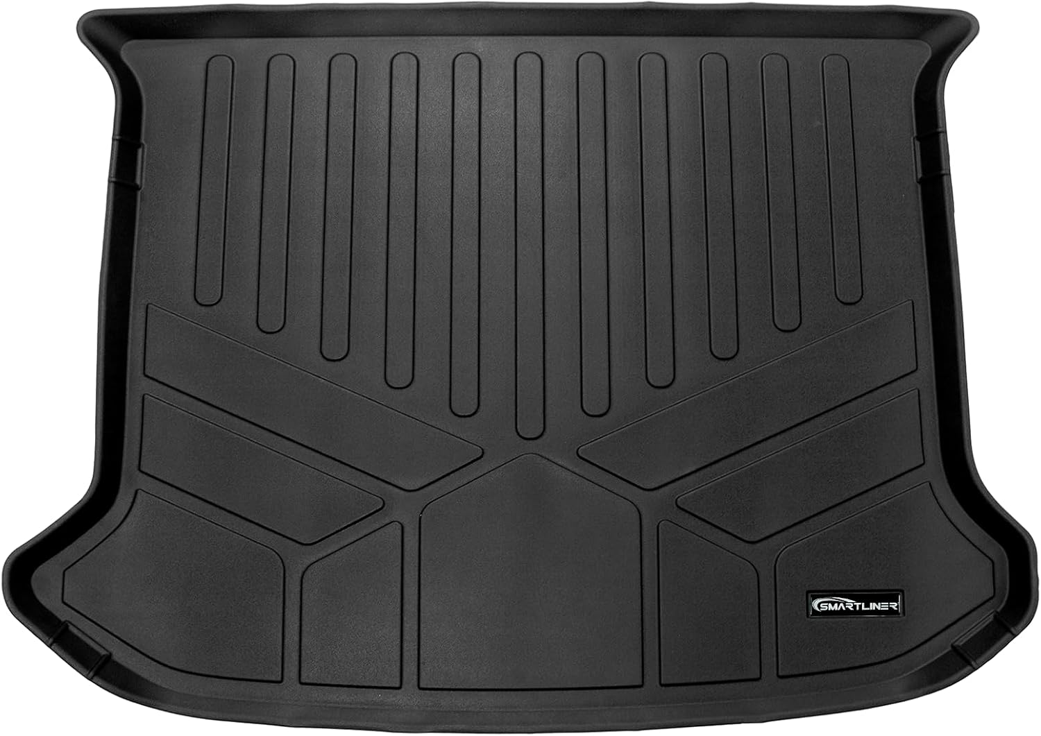 SMARTLINER All Weather Protection Custom Fit Cargo Liner Behind The 2nd Row Compatible with 2023-2025 Genesis GV60