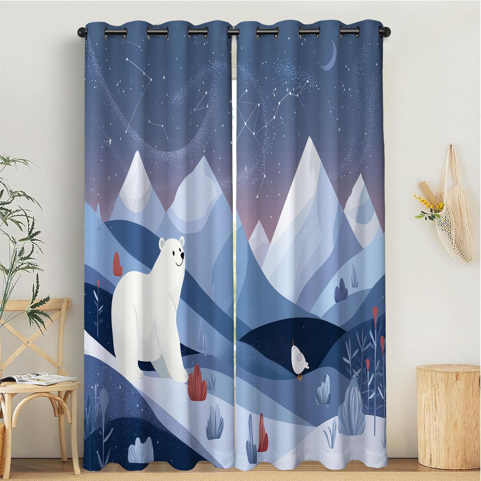 Rideaux anti froid et opaques pour un sommeil réparateur
