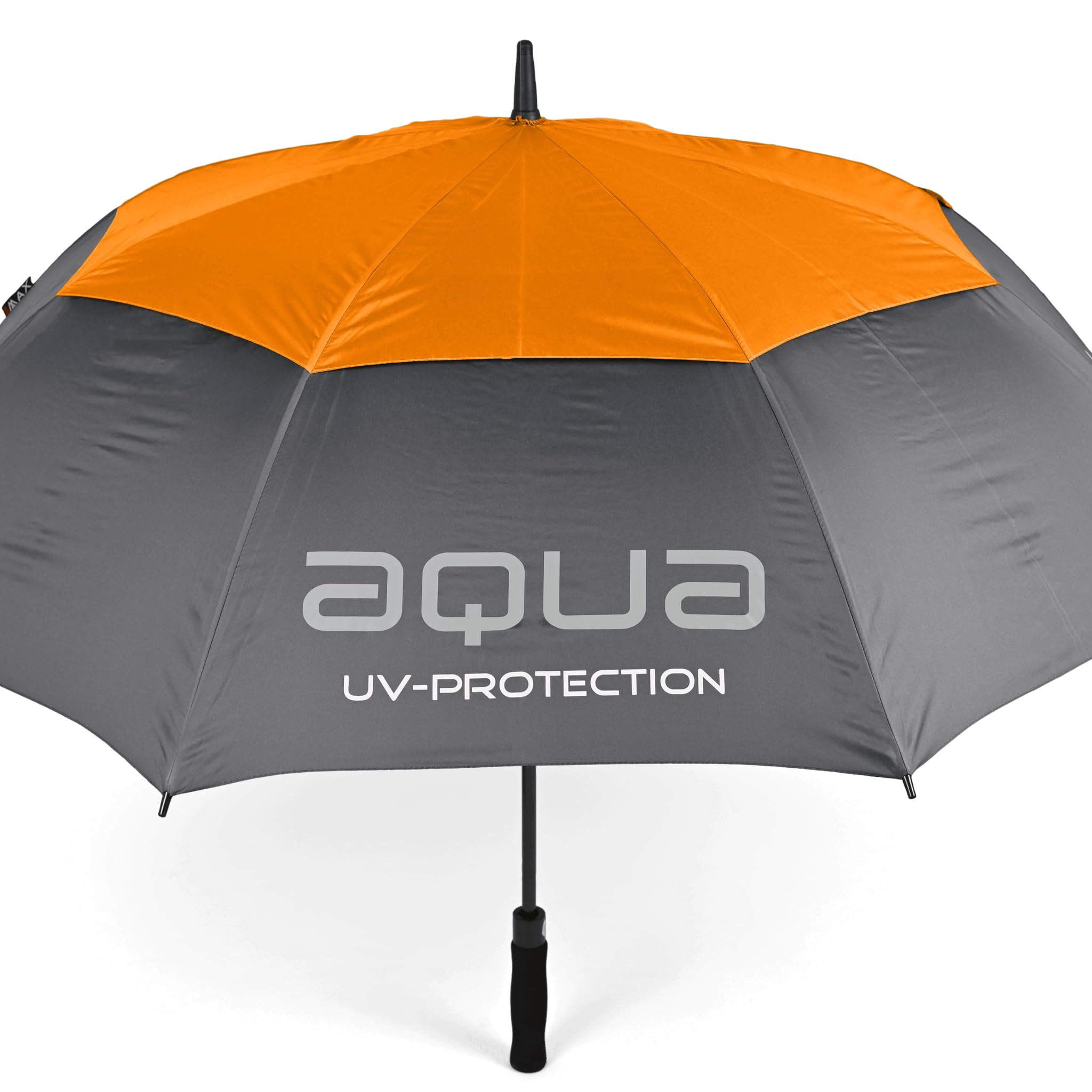 BIG MAX I-Dry Aqua Golf Regenschirm mit UV Schutz - 100% Wasserdicht (Orange)