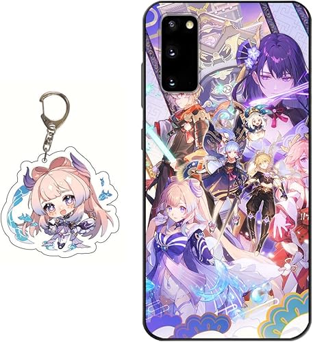 Funda compatible con Samsung Galaxy A32 5G Genshin Impact Design de silicona suave Anime Game Hu Tao Keqing Xiao Zhongli Cool Case para Samsung