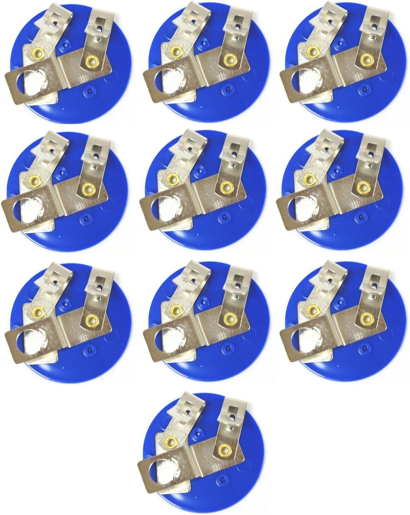 E10 Mini Bulb Holders, Package of 10, Miniature Lamp Holders for Simple Circuits, Physics