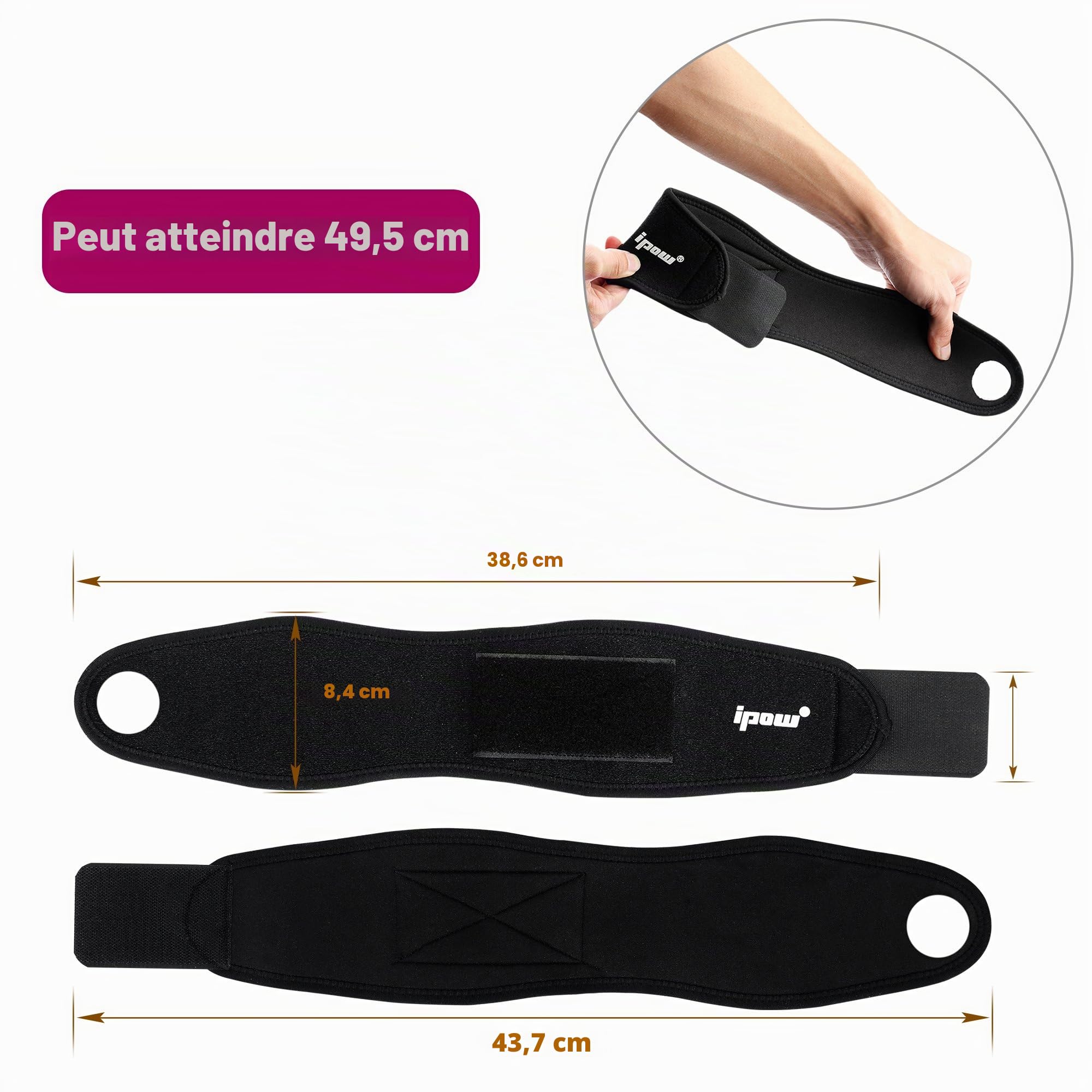 Serre-poignets Protection de Poignets Soulager la Douleur, Unisex, Sports