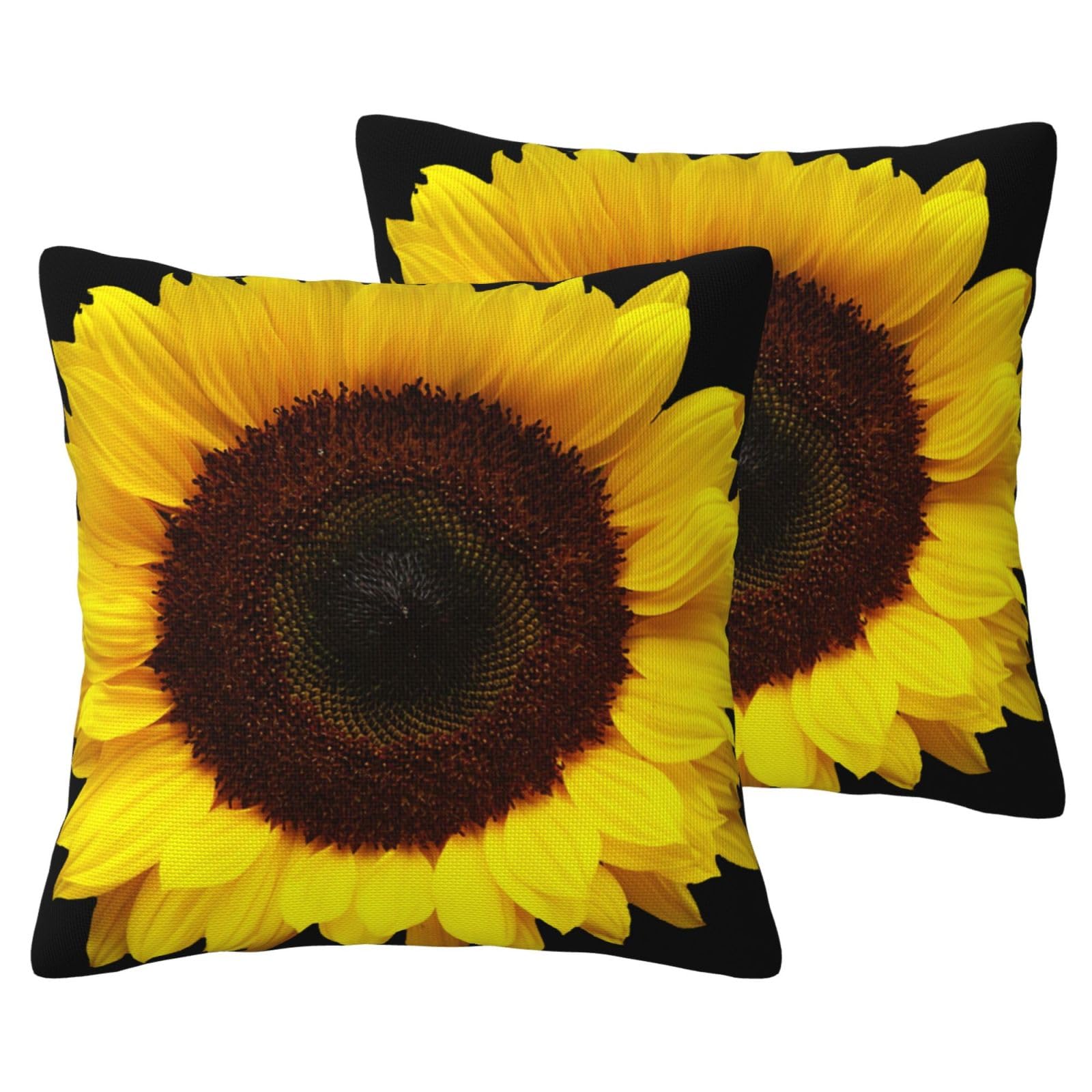 Housse de coussin lavable imprimé floral pour rénover vos vieux coussins