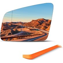 Driver Side Mirror For Mercedes Benz C300 W204 E350 W212, A2128102121 | For Mercedes-Benz GLA250 X156, GLK350 X204, S550 W221, A220 W176, B250 W264 C E S A B Class GLA GLK - Left Side Mirrors