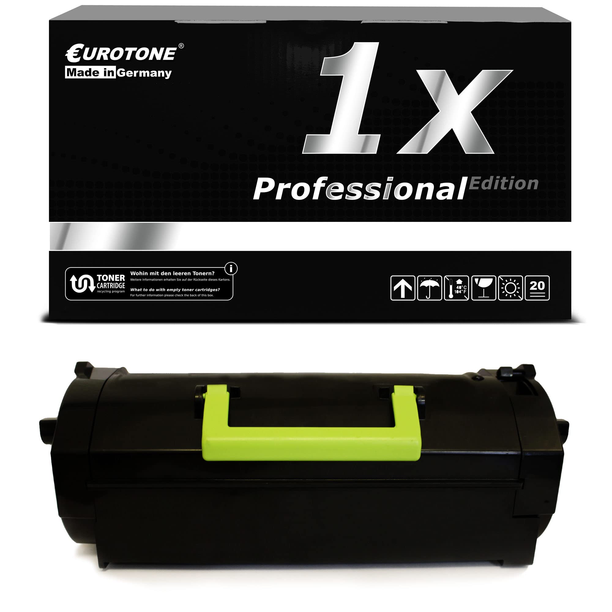 Toner compatible Lexmark MS817 MX717 remplace 53B0HA0 Noir E.T.
