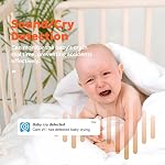 Owltron 2-Pack Caméra intérieure: Animaux de compagnie Surveillance intérieure, 2.4Ghz WiFi Caméra de sécurité pour bébé, moniteur de chien, protection à domicile, 360° Pan & Tilt, Motion Tracking, fonctionne avec Alexa