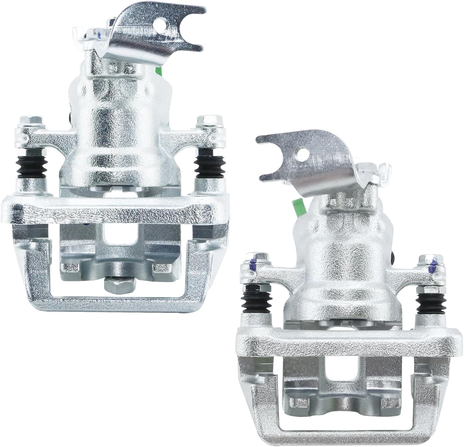 BDELI Rear Brake Calipers 19B3358+19B3359 Replace for Honda Accord 2008-2012, Acura TSX 2009-2014: 19285711+19285712, FRC12163+FRC12164, 18FR2715+18FR2716, 18FR2715+18FR2716, 2.4L 3.5L, L4 V6