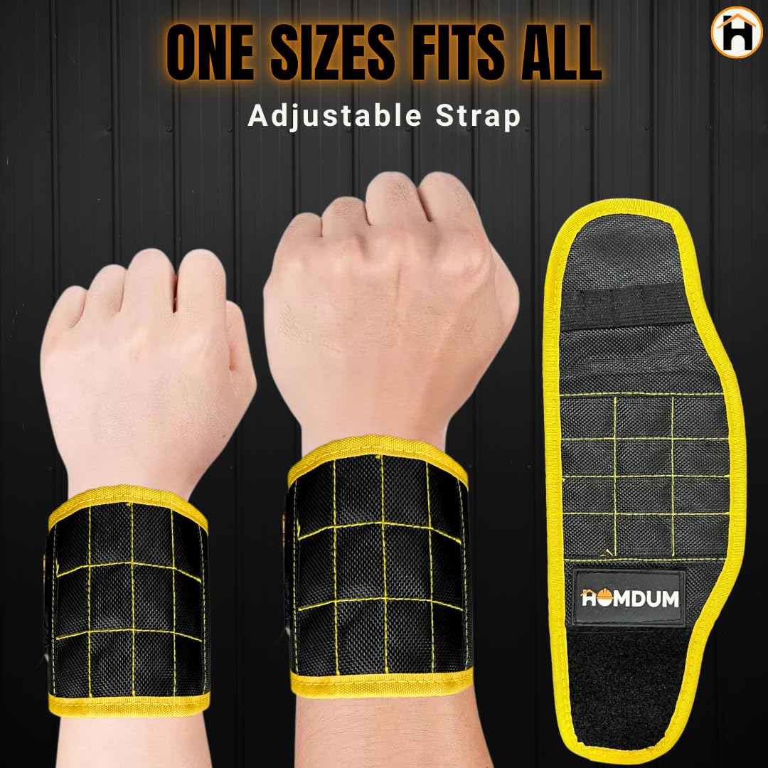 Magnetic Wrist Band - Hold Tools Hands-Free -6