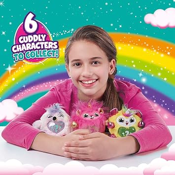 Rainbocorns - Plush Sparkle Heart Surprise Series 2 - Panda