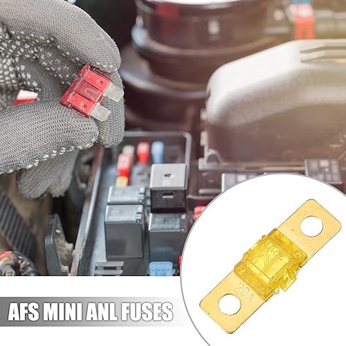Miniatura 2 de X AUTOHAUX 2 unids 20A 32V AMI fusibles reemplazo para automotriz marina sistema de vídeo de audio electrónica