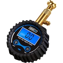 Car Digital Tire Pressure Gauge - Accurate Air Pressure Gauge for Tire with 360  Swivel Chuck - 200PSI