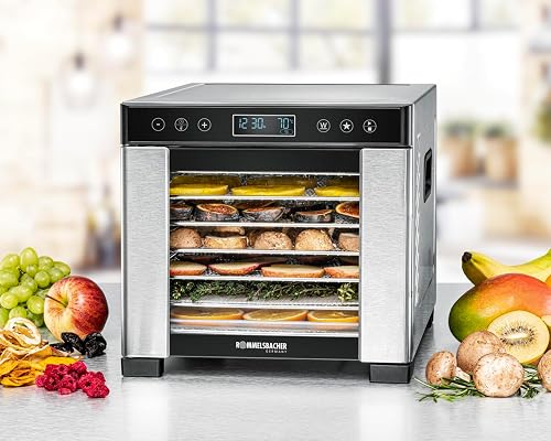 Rommelsbacher Dehydrator stainless steel black Schwarz DA 650 (DA 650) - 2