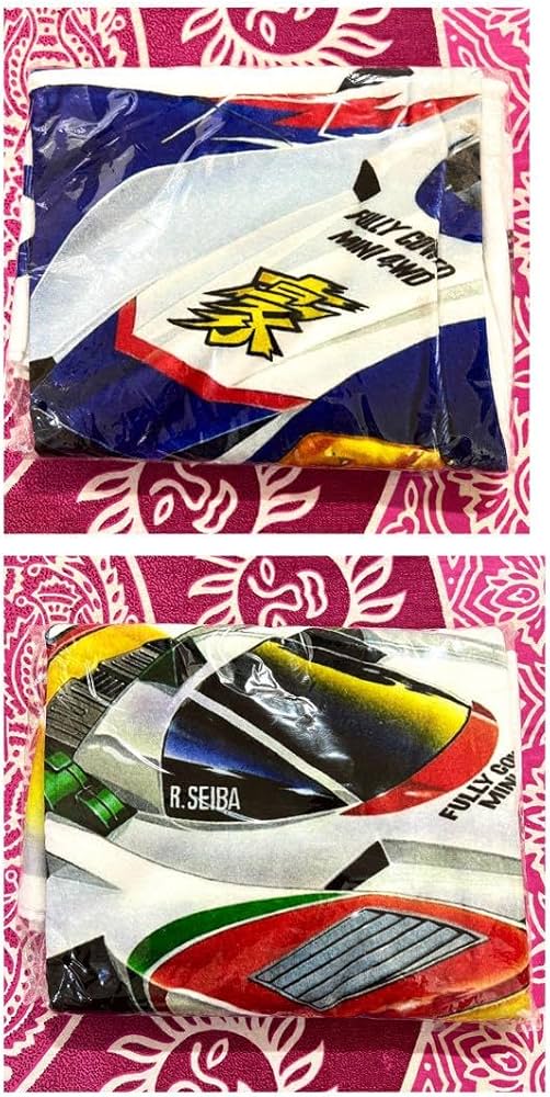 ミニ四駆☆バスタオル 3点セット 廃盤 マグナムセイバー エンペラー