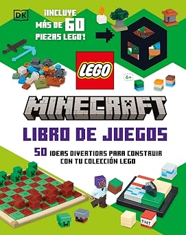 LEGO Minecraft Libro de juegos: ¡Incluye más de 60 piezas LEGO!