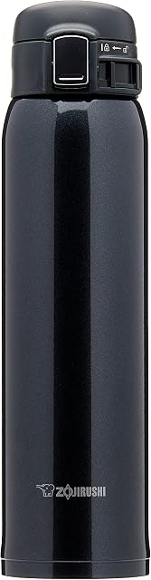 Zojirushi Stainless Steel Non Stick Vacuum Insulated Travel Mug, 600 ml, Black
