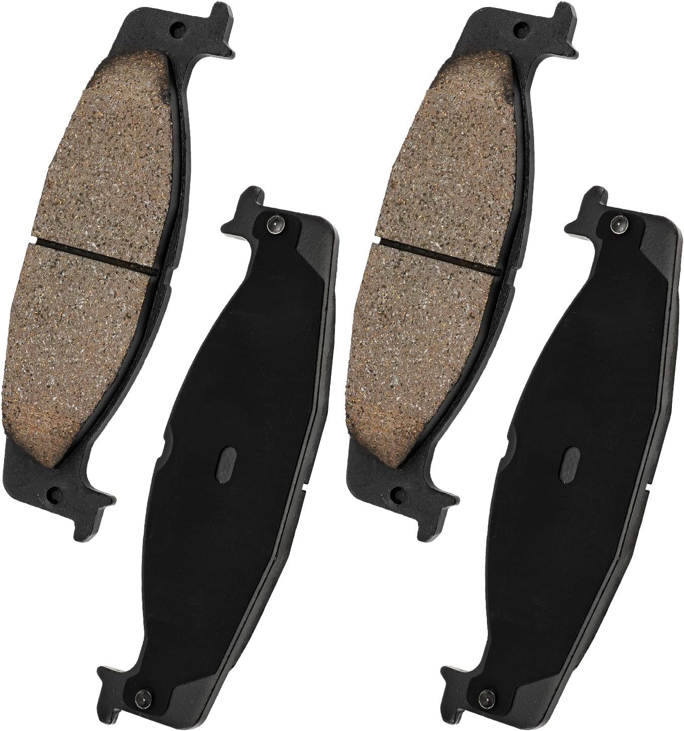 PHILTOP Ceramic Front Brake Pads For Ford F150 1994-1996, 4 Pcs replace # D632