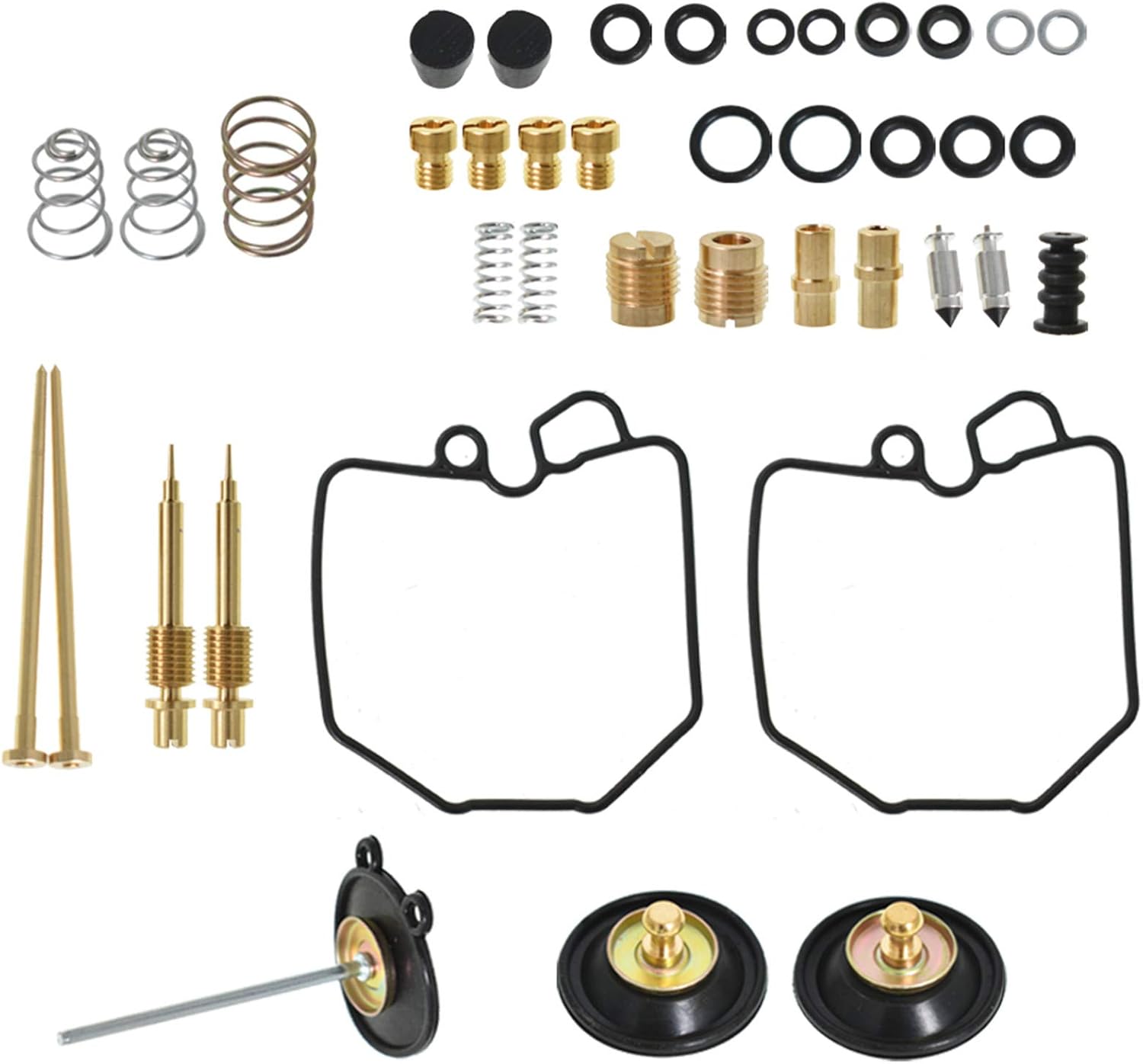labwork 2Pack Carburetor Carb Repair Kits with Air Cut Off