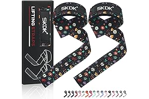 SKDK - Wrist Straps for Weight Training without Injury