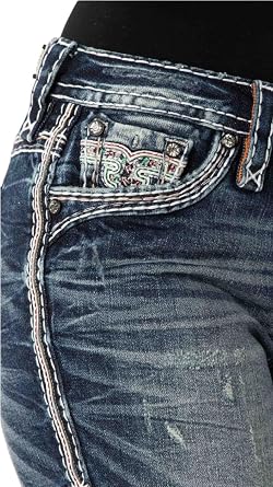 Rock Revival - Womens Taliaa B200R Boot-Cut Jeans