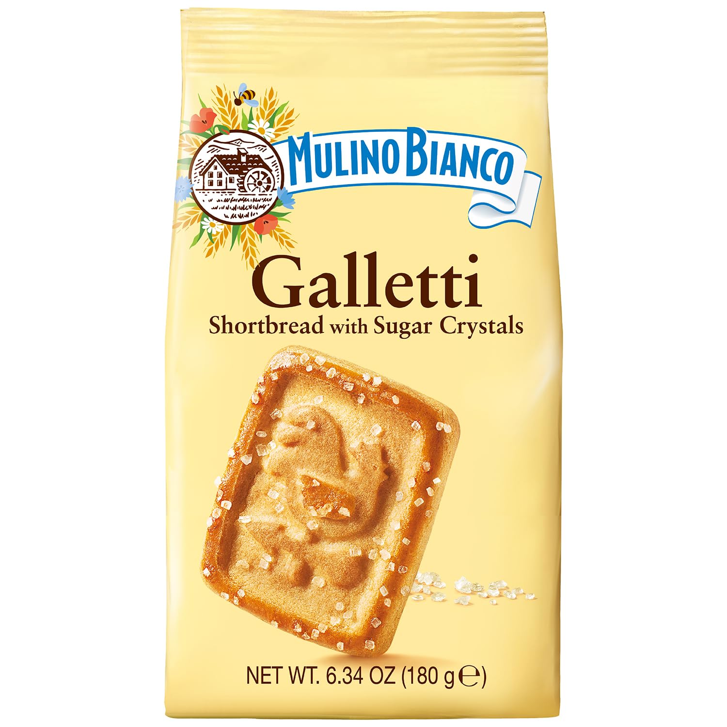 Mulino Bianco Galletti Cookies Pack of 4 Bag