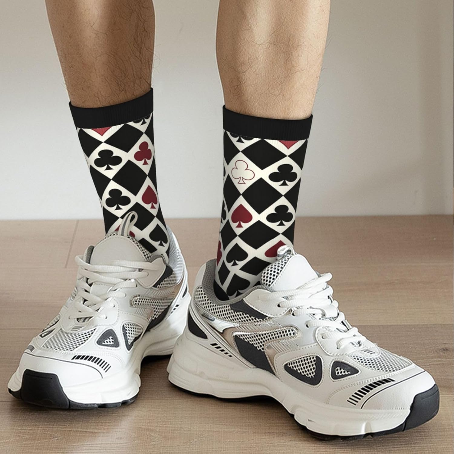 Novelty Funny Crew Socks, Cool Breathable Dress Socks Gift For Men Women image 3