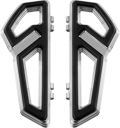 Miniatura 6 de TCT-MOTORPARTS Estribos cromados para conductor y pasajero para Harley Touring Road King Road Glide Electra Glide Street Glide 1993-2025