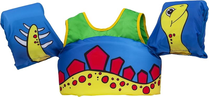 Body Glove Paddle Pals Learn to Swim Life Vest, 33-55 lbs | U.S. Coast Guard approved learn-to-swim aid, Type III child's PFD for recreational boating; perfect for pools, lakes, beaches