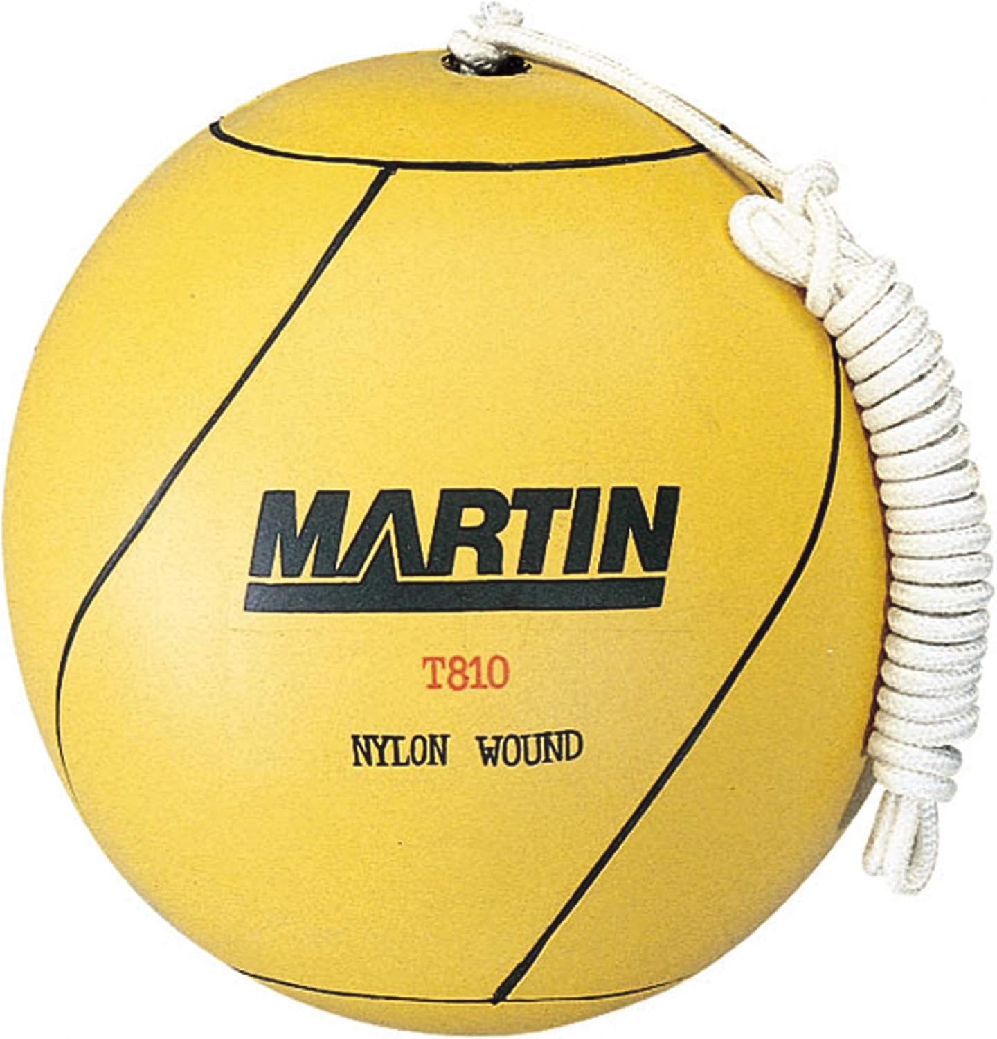 DICK MARTIN SPORTS MAST810 TETHERBALLRUBBER NYLON WOUND WITH ROPE
