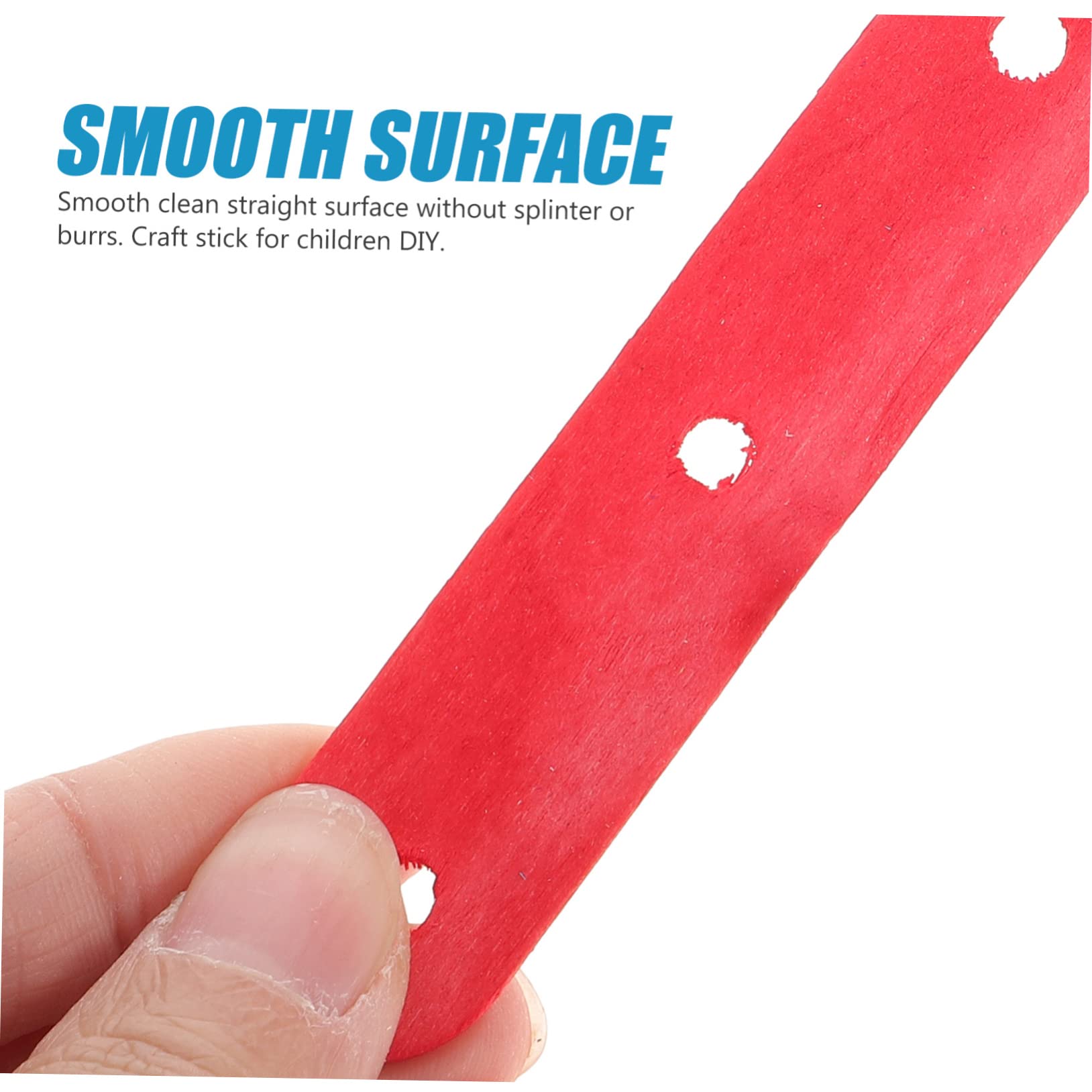 Operitacx 1400 Piezas palos de madera para manualidades etiquetas de juguete palitos de helado bastones de madera baston madera palos artesanales de madera DIY Palos de madera de bricolaje