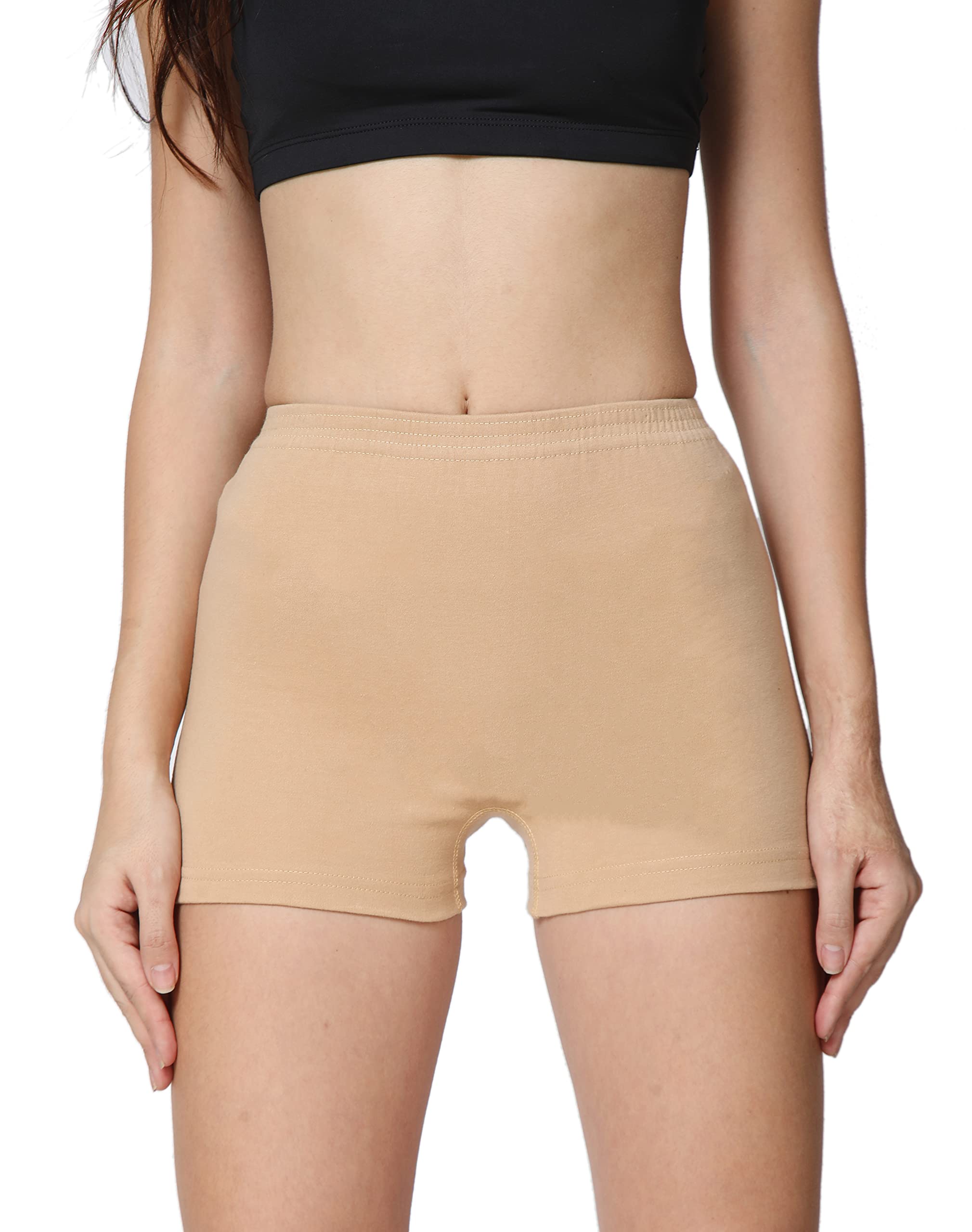 good connection Boyshort Yoga Workout Panties Comfortable Breathable Quick Dry Seamless Underwear-picture-38