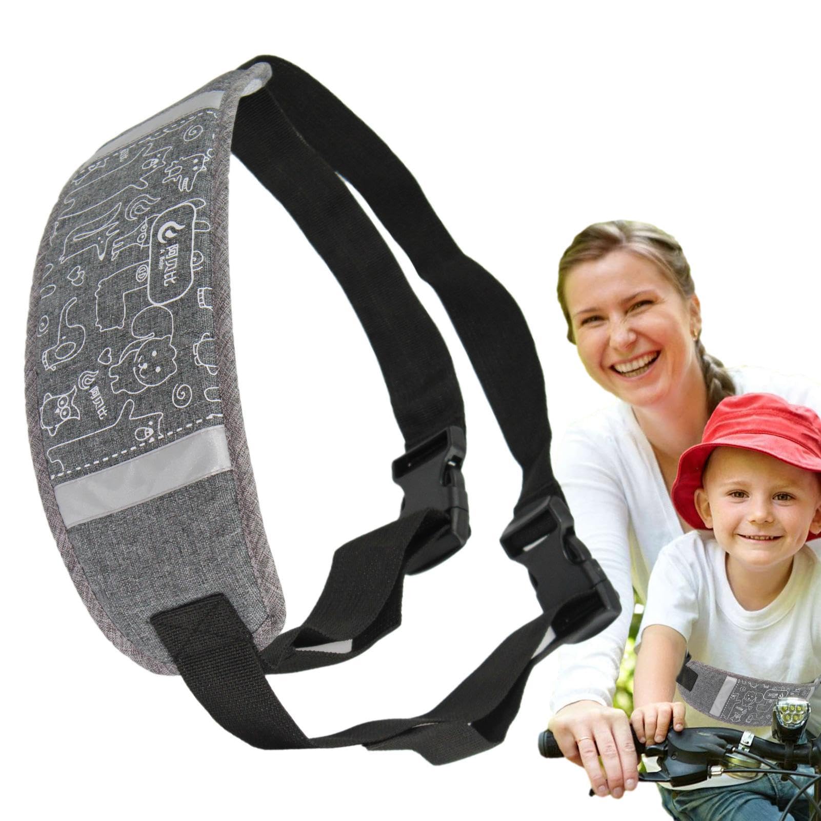 Imbracatura moto per bambini Cintura sicurezza design riflettente antiscivolo universale