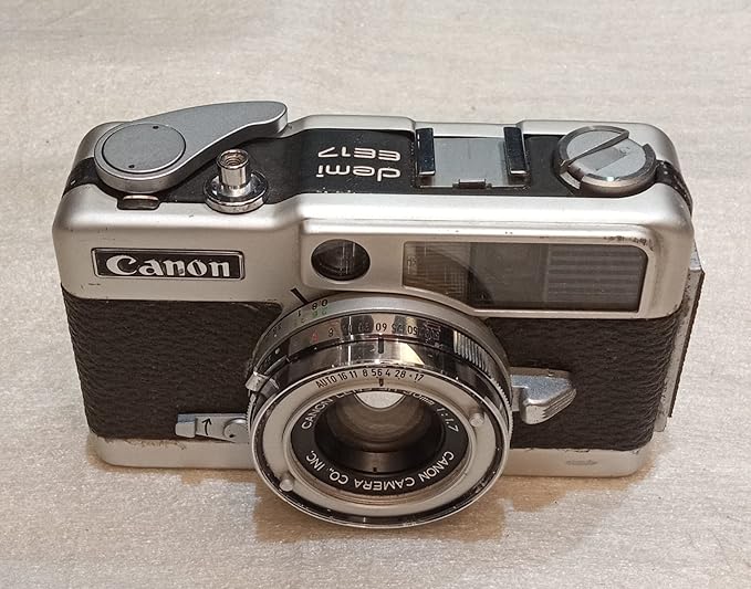 Canon Demi EE17 Ranch finter 72 Exposure 35mm Film Camera Amazon.in