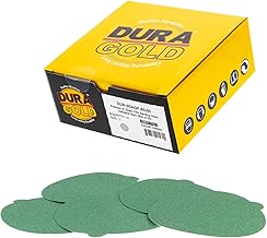 Sponsored Ad - Dura-Gold Premium 5" Green Film PSA Sanding Discs - 80 Grit (Box of 50) - Film Back Self Adhesive Stickybac...