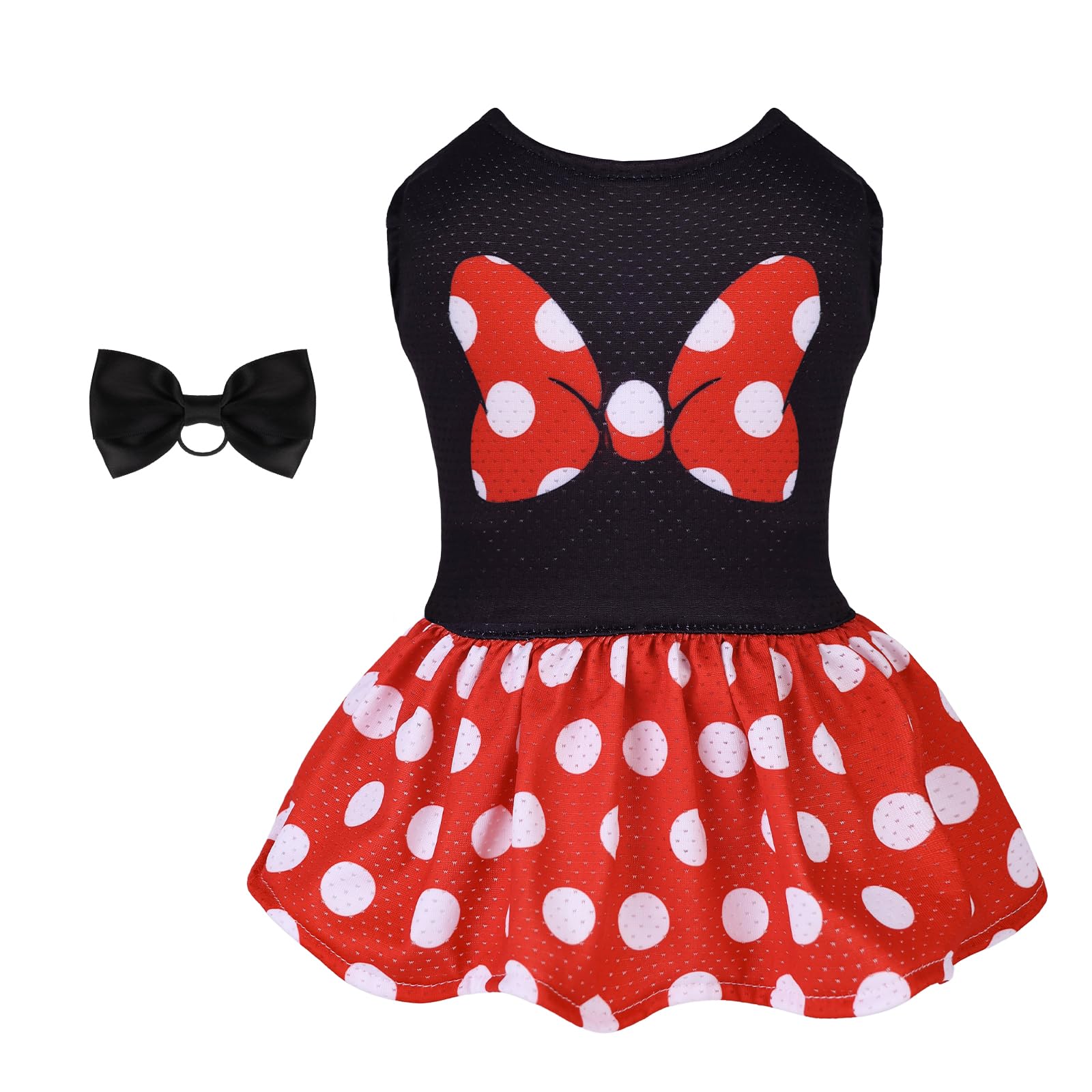 CuteBone Dog Mesh Dress Puppy Sundress Pet Outfit Summer Fashion for Small Dogs Girl Cat Clothes BF33M-D