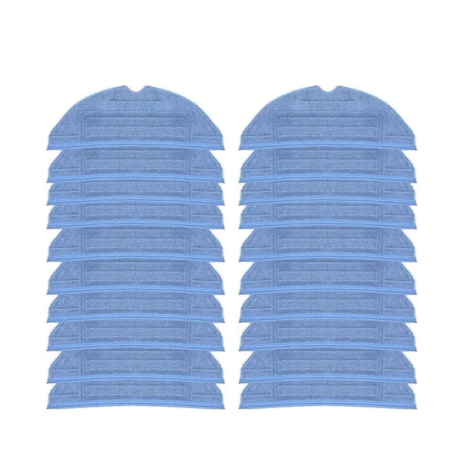 Dcztgbds 20Pcs Replaceable Mop Cloth，Compatible For Roborock，S7 Max S7 Maxv T7splus Vacuum Robot Cleaning Accessories(20Pcs)