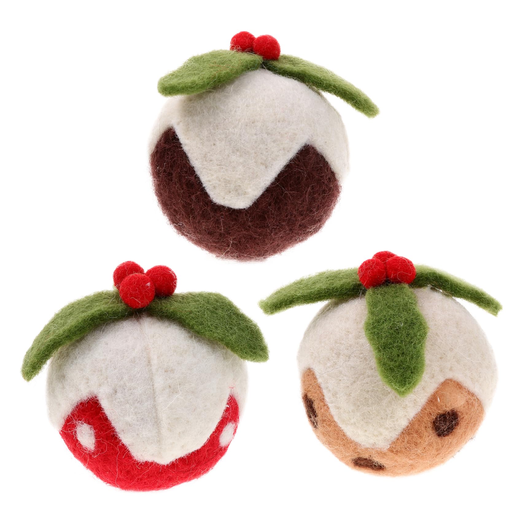 POPETPOP 9 Piezas Pelota de Juguete para Mascotas Gato Juguetes Navidad Hierba gatera Divertido Gato de Cat Toys de Pelota de navideño para rascar s