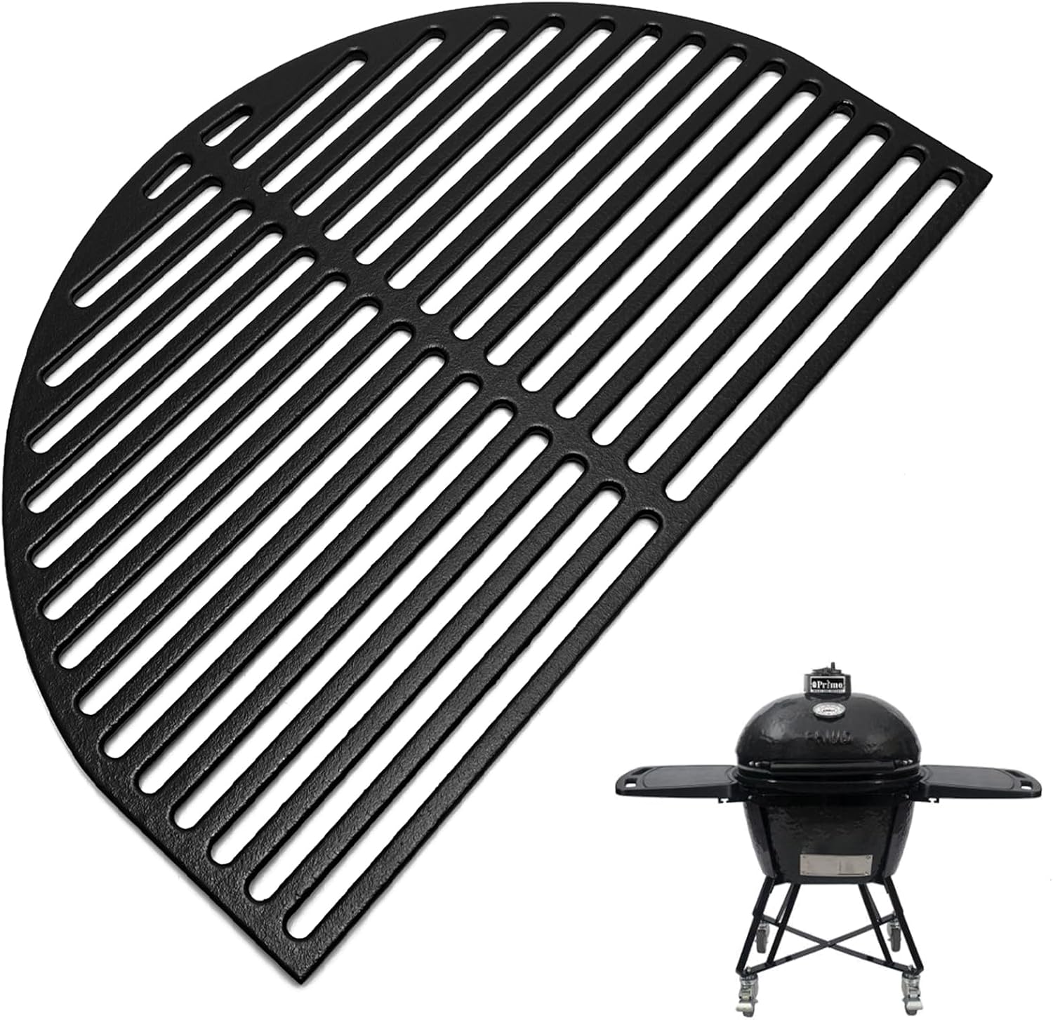 18-7/8 Cast Iron Cooking Grids Grates Replacement Parts for Primo Oval XL Grills Primo 361
