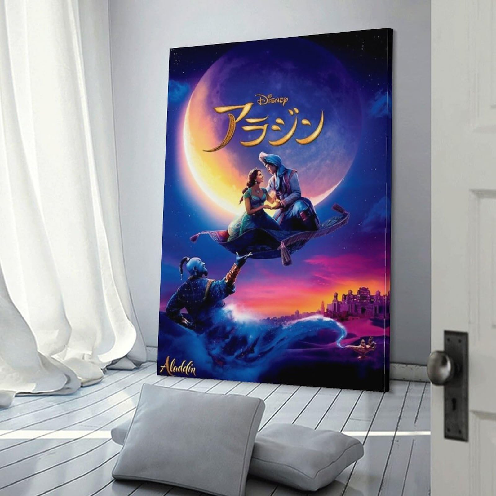 ★訳有★ アラジン 35mmフィルム+ミニポスターマット加工額装 ALADDIN Aladdin アラジン”×”Orange” 別注カラー！！ | Orange