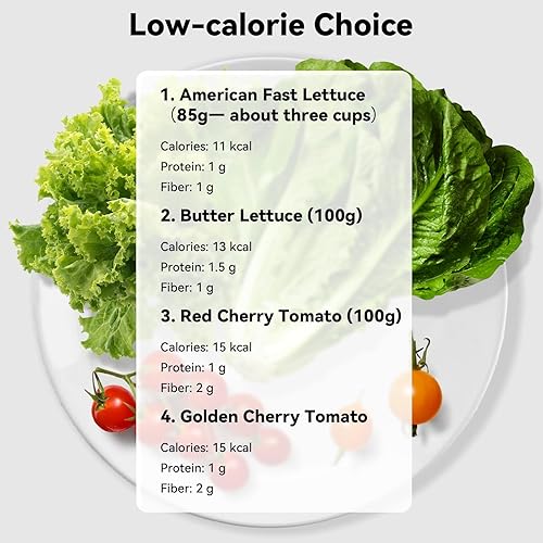 Miniatura 3 de inbloom Kit de vainas de semillas verdes para ensalada orgánica para AeroGarden, sistema de cultivo hidropónico Ahopegarden, alimento bajo en