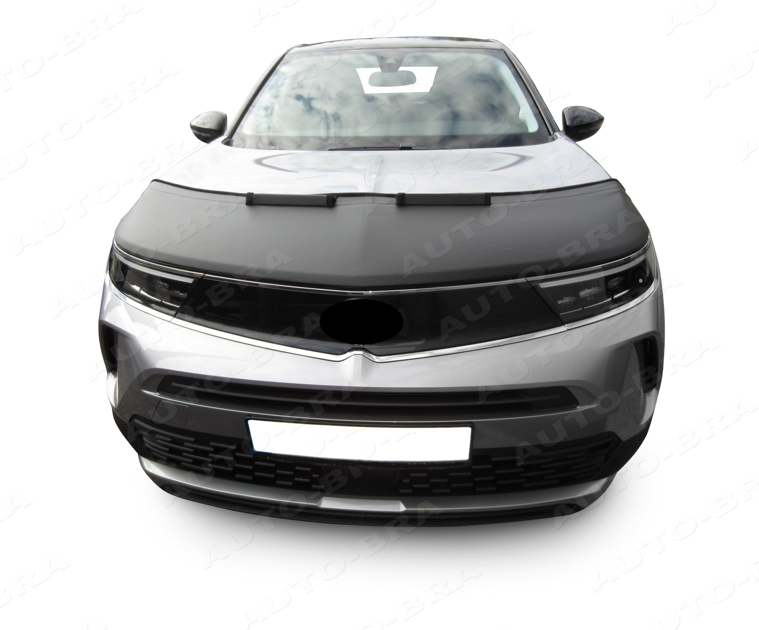 Auto-Bra AB3-00633 kompatybilny z Opel Mokka B rok prod. od 2020 Osłona przed uderzeniami kamieni Tuning Bonnet Bra