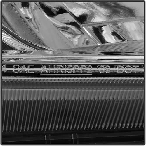 Miniatura 6 de ACANII - Para Honda Civic Sedan 12-13 Coupé 2012 2013 2014 2015 faros delanteros cromados 12-15 conductor + lado del pasajero