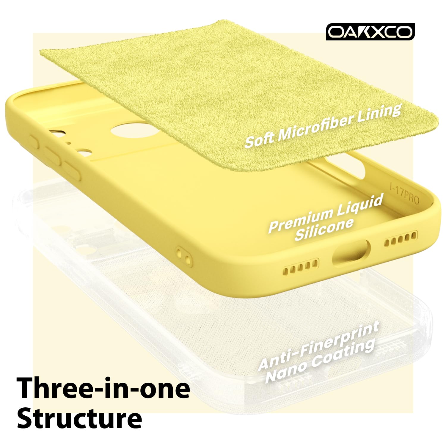 oakxco for iPhone 16 Pro Max Case Liquid Silicone, Soft Rubber Gel Elegant Aesthetic Basic Simple Cover, Cute Thin Slim TPU Matte Solid Color Plain Smooth Case for Women Girl, Light Pink — view 21