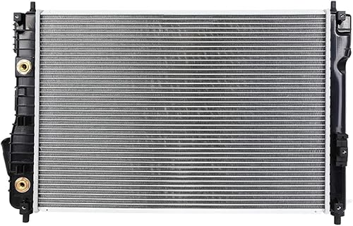 Miniatura 5 de DNA Motoring OEM-RA-13097 Radiador de núcleo de aluminio de 1 fila compatible con Pontiac G3  Aveo5 AT 09-11, 23-58 pulgadas de ancho x 16-18