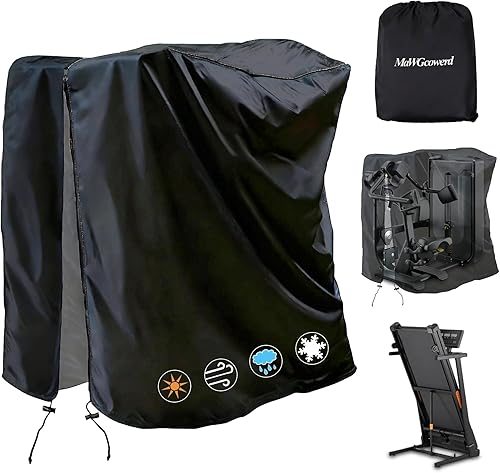 MaWGcowerd Folding Treadmill Cover - Dustproof and Waterproof Oxford Cloth Sunscreen Cover