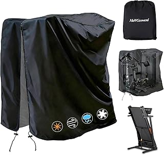 MaWGcowerd Treadmill Cover, Folding Treadmill Cover, Dustproof and Waterproof Cover, Oxford Cloth Waterproof Sunscreen Cover