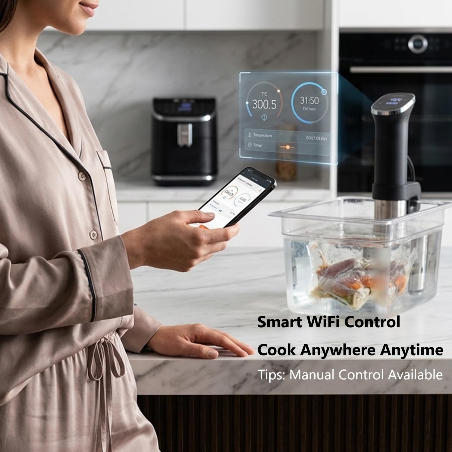 Upesitom WiFi Sous Vide Machine - Precise Cooking -4 Upesitom WiFi Sous Vide Machine - Precise Cooking -4
