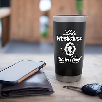 Bridgerton Lady Whistledown Officially Licensed Stainless Steel Insulated Tumbler