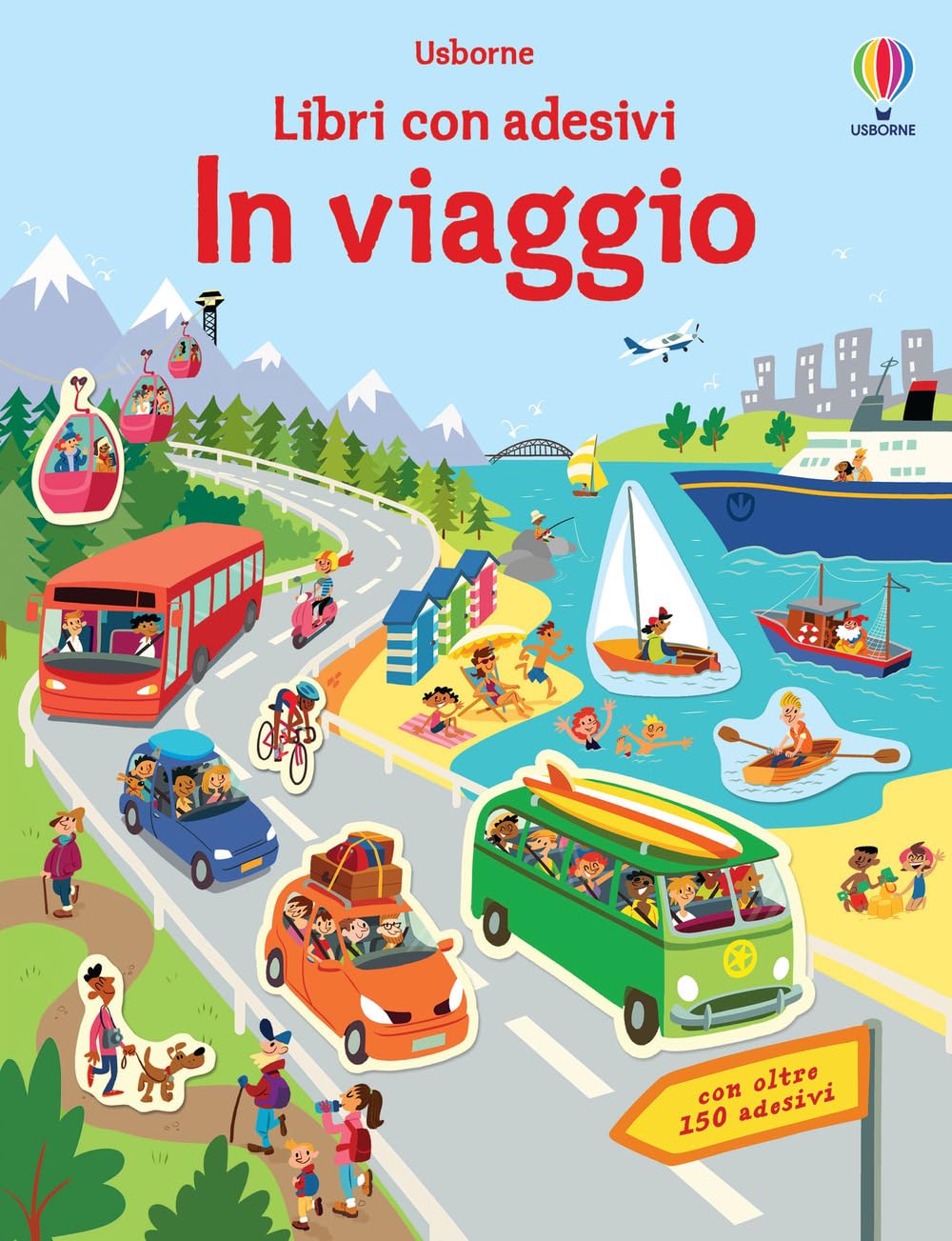 In viaggio. Con adesivi