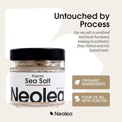Miniatura 10 de Neolea Copos de sal marina ahumada pura de Grecia  Hecho de flor de sal  Combina bien con carne de res, salsas y productos para untar  3.5 oz (100