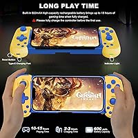 Vista 4 de arVin Wireless Game Controller for iPhone 1515 Plus15 Pro15 Pro Max141312iPadAndroidSamsung Galaxy 232221TabletSwitchPS4PC Gamepad with Hall Effect